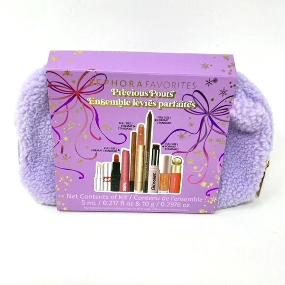 Sephora Favorites Precious Pouts Lip Set Holiday Gift Limited - Picture 7 of 7